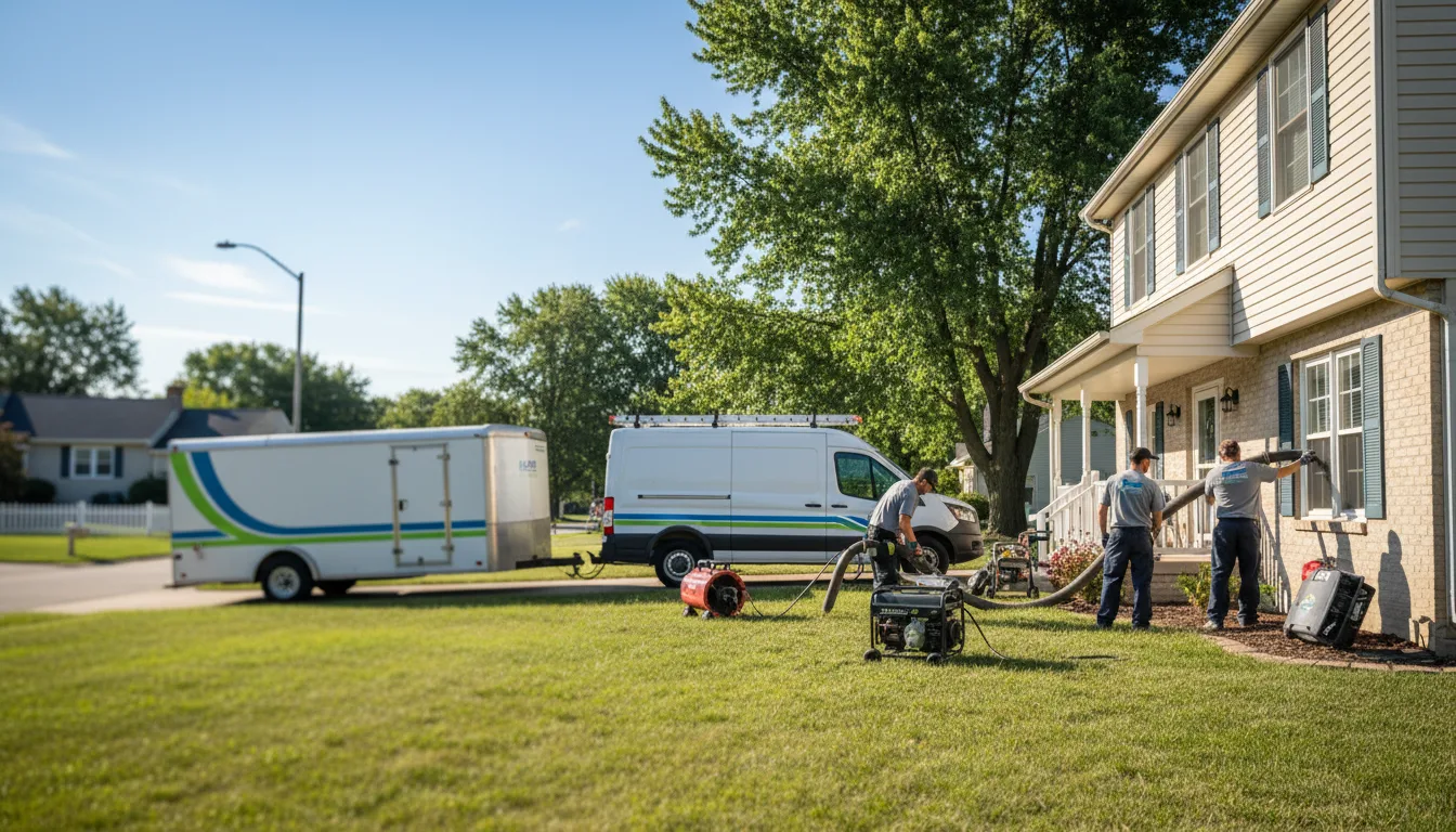Flooded Basement Restoration And Cleanup With Repair in Max, NE near me